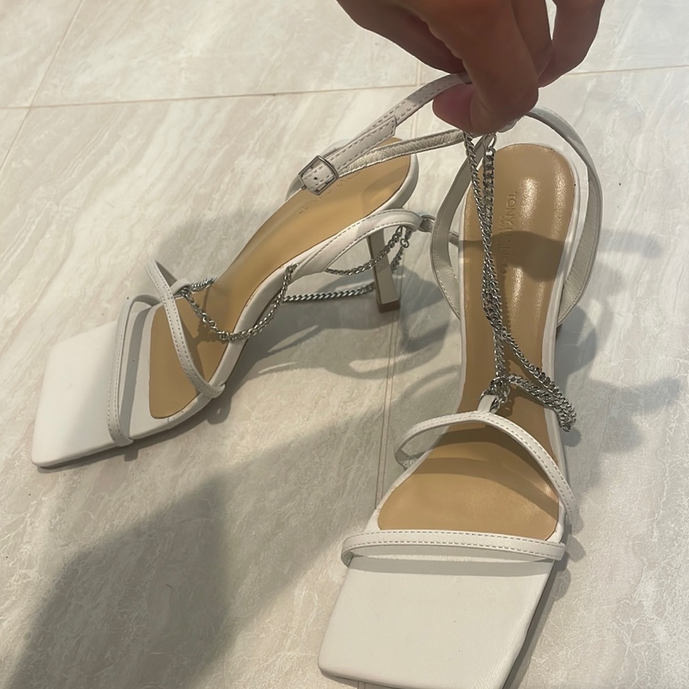 Tony bianco sandal heels